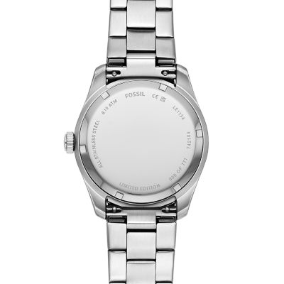 Fossil watch stainless steel 10 clearance atm