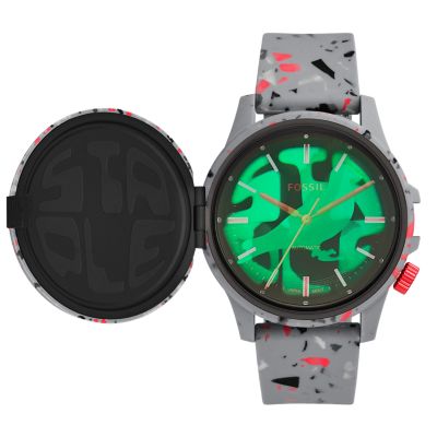 Silicone hotsell fossil watch