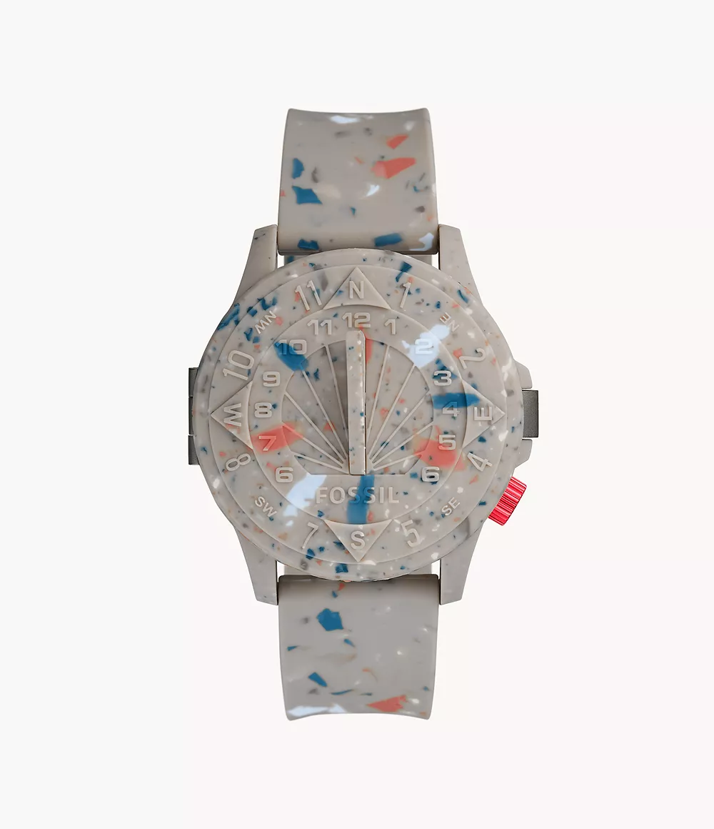 Image of Staple X Limited Edition Nate Sundial Sandstone Silicone Watch
