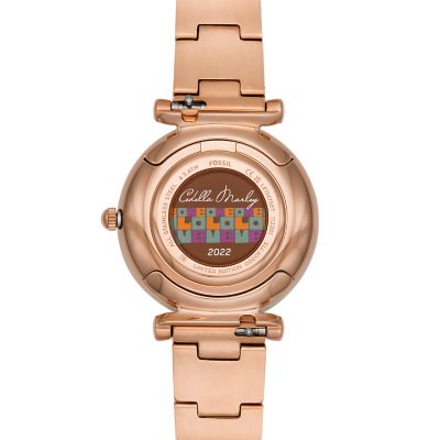 Fossil women's watch with interchangeable clearance bands