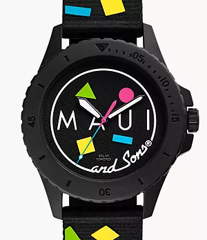 Limited Edition Uhr FB-01 Maui and Sons x Fossil Solarwerk