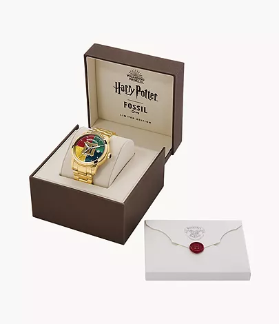 Limited Edition Harry Potter™ Automatic Gold-Tone Stainless Steel Watch -  LE1157 - Watch Station
