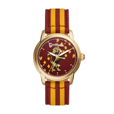 Limited Edition Harry Potter™ Three-Hand Hufflepuff™ Nylon Watch - LE1159 -  Fossil