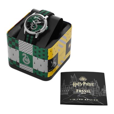 Limited Edition Harry Potter™ Three-Hand Slytherin™ Nylon Watch - LE1161 -  Fossil