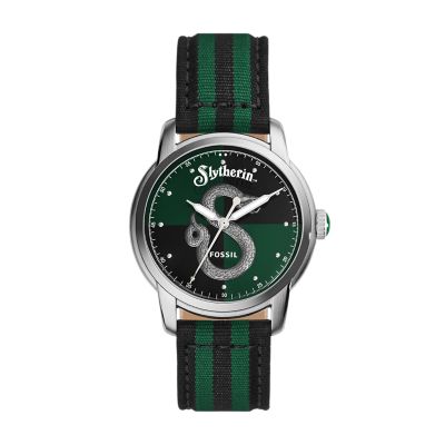 Limited Edition Harry Potter&trade; Three-Hand Slytherin&trade; Nylon Watch