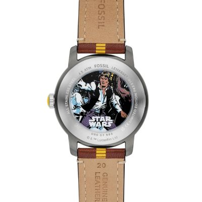 Limited Edition Star Wars Han Solo Leather Watch LE1166SET