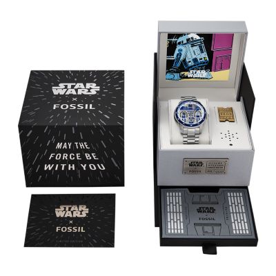 Limited Edition Star Wars R2 D2 Automatic Stainless Steel Watch