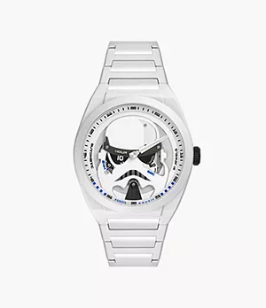 Limited Edition Star Wars™ Stormtrooper Automatic Resin Coated Stainless Steel Watch