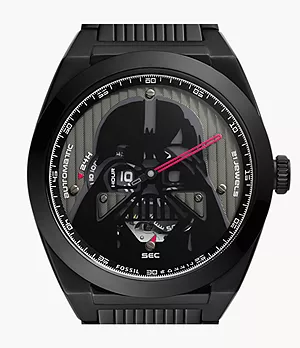 Reloj automático de Darth Vader de Star Wars en edición limitada de acero inoxidable