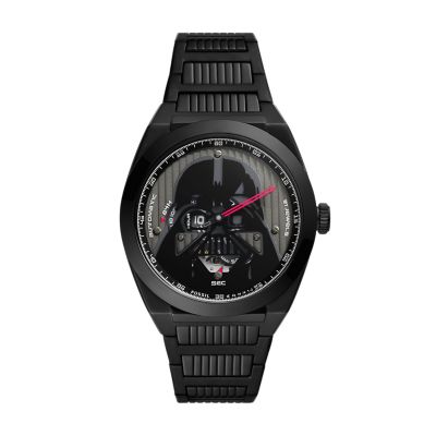 Montre Star Wars Dark Vador automatique en acier inoxydable en