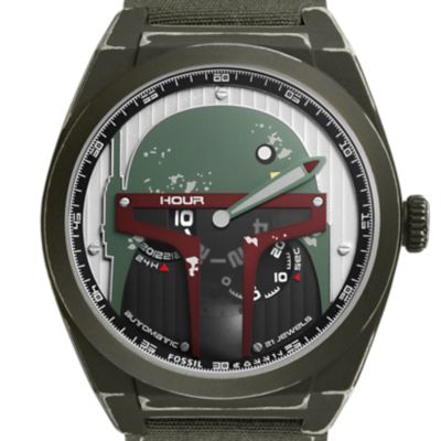 Uhr Star Wars Boba Fett Automatikwerk Limited Edition Ventile Stoff