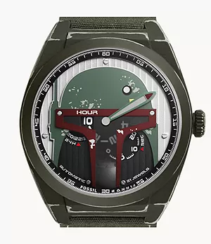 Limited Edition Star Wars™ Boba Fett™ Automatic Ventile Strap Watch