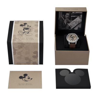 Disney x Fossil 限定版 スケッチディズニー ミッキーマウスウォッチ