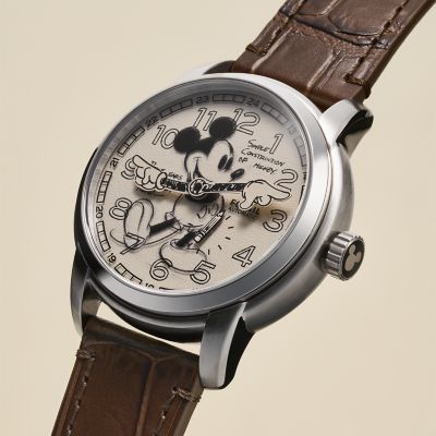 ミッキーマウス腕時計 FOSSIL シリアルナンバー 5000本限定品 - 腕時計 