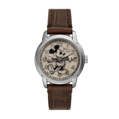 Orologio Disney Fossil in edizione limitata con lo schizzo di Topolino