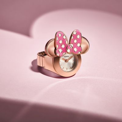 Pink minnie mouse discount watch