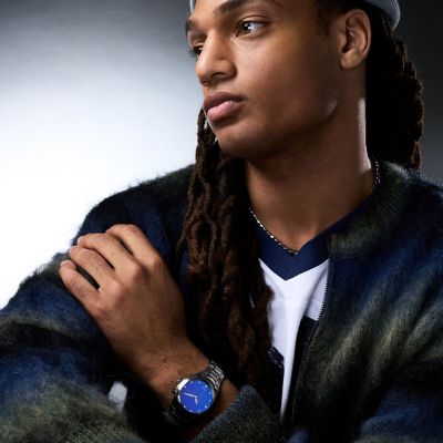 Y2K Big Tic 40MM Stainless Steel Watch - LE1228 - Fossil