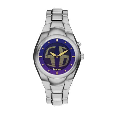 Y2K Big Tic Stainless Steel Watch - LE1228 - Fossil