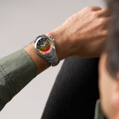 Y2K Big Tic 40MM Stainless Steel Watch - LE1230 - Fossil