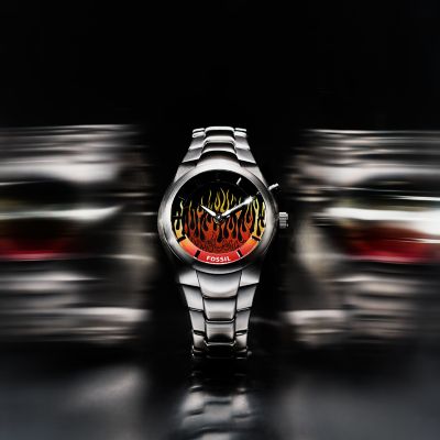 Y2K Big Tic 40MM Stainless Steel Watch - LE1230 - Fossil