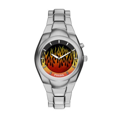 Y2K Big Tic Stainless Steel Watch - LE1230 - Fossil