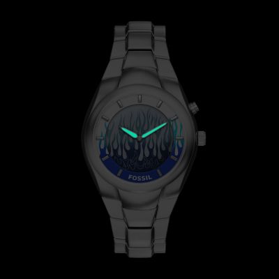 Y2K Big Tic Stainless Steel Watch - LE1234 - Fossil