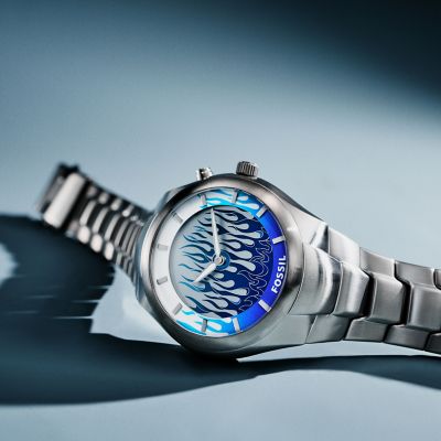 Y2K Big Tic 40MM Stainless Steel Watch - LE1234 - Fossil