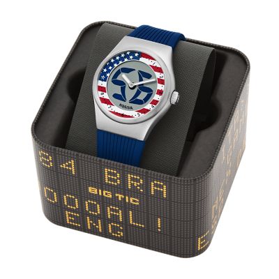 World Flags Big Tic USA Watch