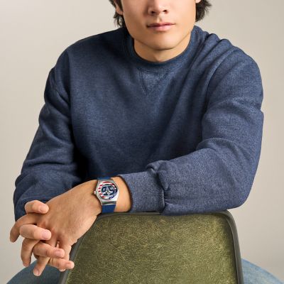 World Flags Big Tic USA Watch