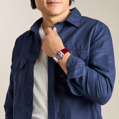 World Flags Big Tic Canada Watch