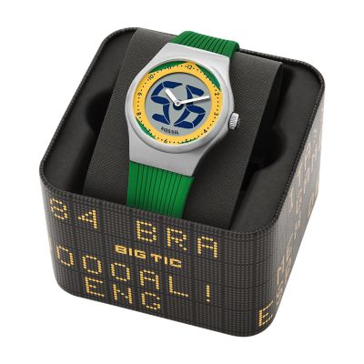 World Flags Big Tic Brazil Watch