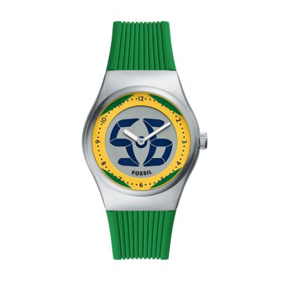 World Flags Big Tic Brazil Watch