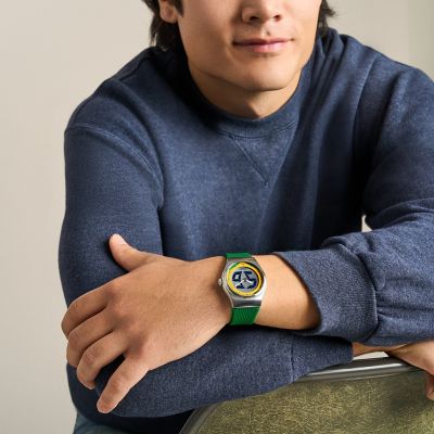 World Flags Big Tic Brazil Watch