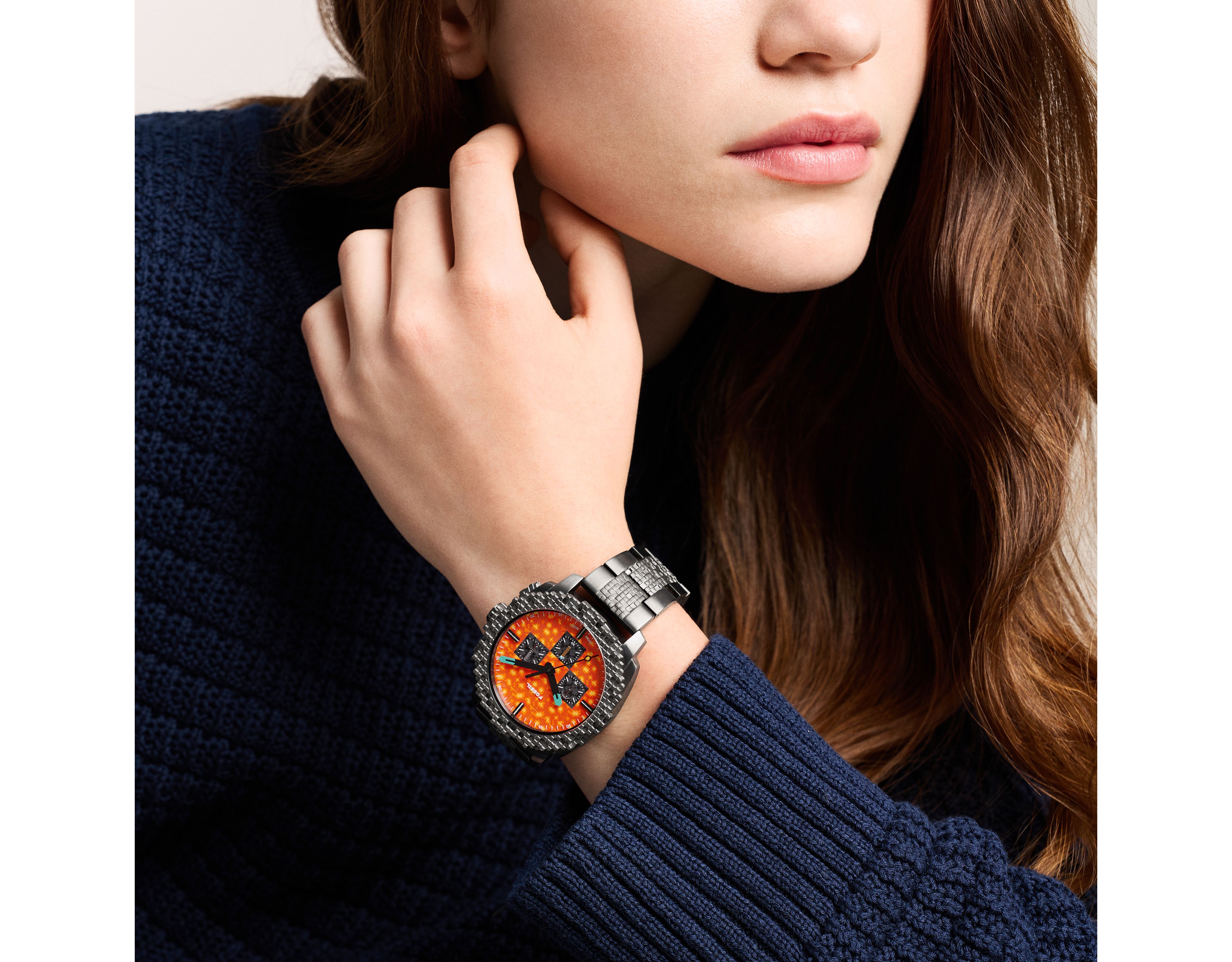 Minecraft x Fossil Limited-Edition The Nether 44mm Chronograph Watch