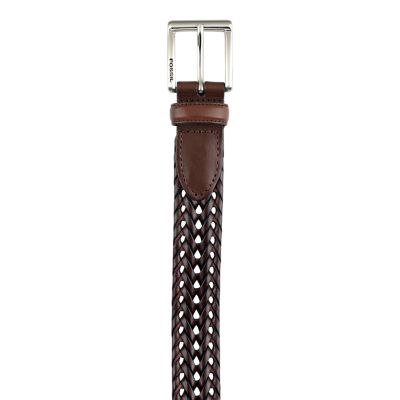 Buy a Mens Fossil Kyle Woven Braided Belt Online