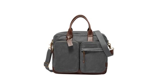 fossil defender workbag