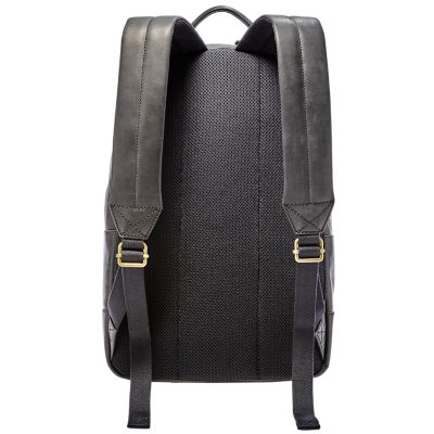 fossil estate leather backpack