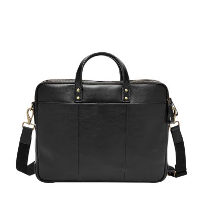 Fossil laptop bag men's new arrivals