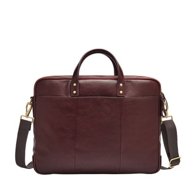 Fossil discount haskell briefcase