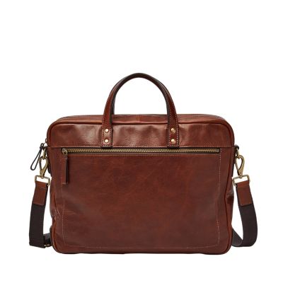 mens brown satchel bag