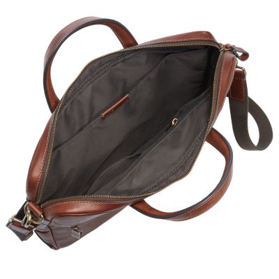 Haskell Double Zip Workbag - MBG9342001 - Fossil