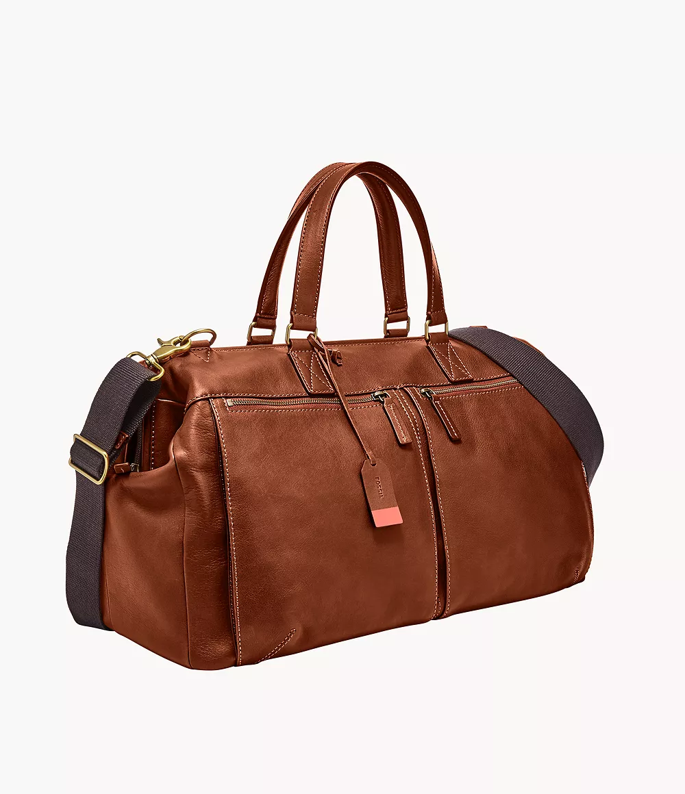 Mens Bags Duffel bags and weekend bags Fossil Dillon Weekender Multicolor Leathers For Mbg9575919 for Men 