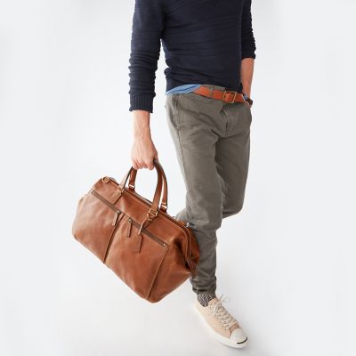 fossil mens duffle bag