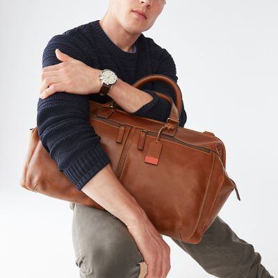 fossil evan duffle