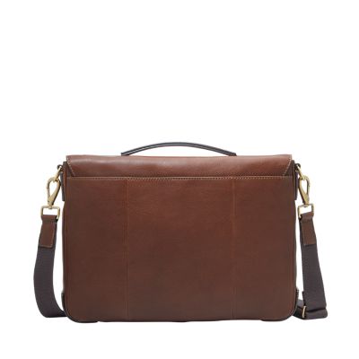 Fossil defender portfolio store messenger briefcase