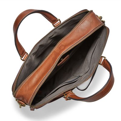 fossil mens work bags