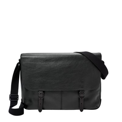 all leather messenger bag