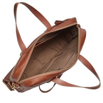 Fossil bridgitte hot sale laptop bag