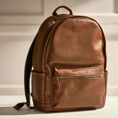 Buckner Leather Backpack Bag - MBG9465001 - Fossil