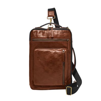 Classic Brown Leather Backpack For Work, College, or School – MAHI Leather